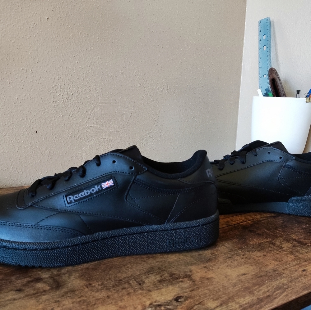 Reebok Club C 85 Sneaker Black Classic New size 11 - Picture 6 of 10
